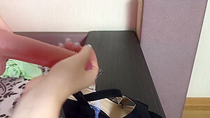 I Decided To Put On Makeup And Go To A Restaurant But Before I Did I Fucked And Came Hard In My Sh