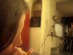 I Film My Best Friend Natalie With Brunette Hair And