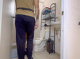 I Find The Plumber Smelling My Underwear