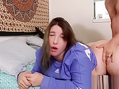I Fucked And Creamed My , Bratty Little teen 18+ Step sister