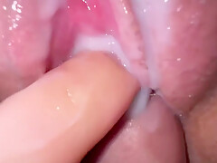 I Fucked My Horny Ex Tight Creamy Pussy And Close Up Cumshot