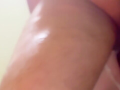 I Want Bbc Anal Husband Help Put Jelly On Black Cock To Fuck My Ass It Was Big For My Tight Asshole