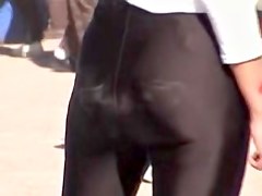 I wanna approach this candid ass in black pants closer 05zk