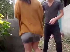 Incontinent Stepmom Wetting Her Skirt