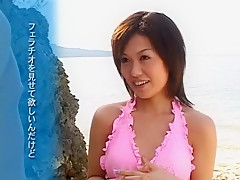 Incredible Japanese chick Natsumi Akimoto in Crazy Blowjob/Fera, Outdoor JAV video