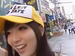 Incredible Japanese model in Crazy Blowjob, JAV movie