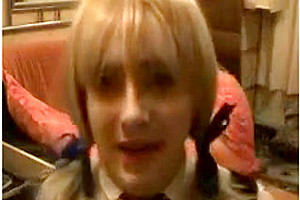 Incredible amateur shemale movie with Blonde, Amateur scenes