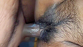 Indian Bhabhi Hairy Creamy Pussy Fucked By Big Desi Cock