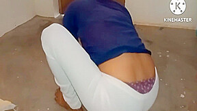 Indian Bhabhi In White Legis Make Me Cum