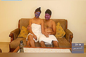 Indian Stepsister And Stepbrother Having Dirty Talk And Sex On Sofa