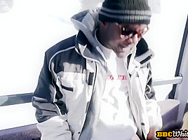 Ir Snow Ass Fuck Babe Riding Big Black Dick To Get M