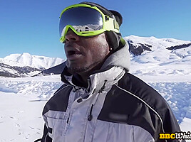 Ir Snow Ass Fuck Babe Riding Big Black Dick To Get M
