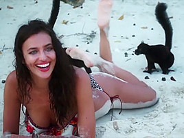 Irina Shayk Wet Panties