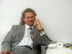 Italian Boss and his sexy and obedient slaves