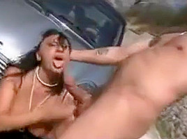 Italian Mature Rough Anal Fucked Hard At Outdoor