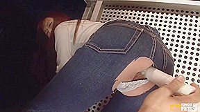 Japanese Babe Squirts While A Guy Plays With Her Hairy Cunt Outdoor
