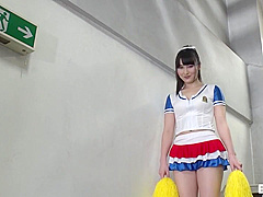 Japanese Hot teen 18+ Cheerleader Hot Pov Video