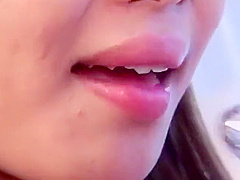 Japanese Sexy Babe Fucks On The Kitchens Table With Passion