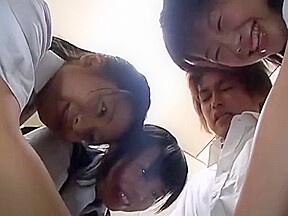 Japanese Triple Handjob