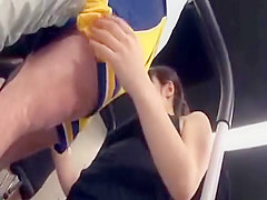 Japanese erection at the gym