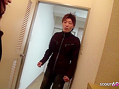 Japanese teen 18+ Suprise Stranger Boy To Casting Fuck And Crea
