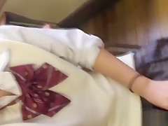 Japanese teen 18+ fingerfucks