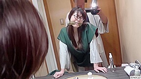 Japanese wife from Kobe hot springs kinky sex vacation