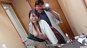 Japanese wife from Kobe hot springs kinky sex vacation