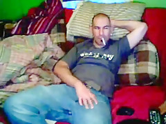 Jeans,smokin,wifebeater and a bannana canada bc spankymarc