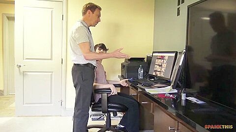 Jeff Sterne & Caleb Gray in Slacker Spanking - SpankThis