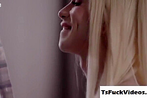 Jenna Gargles In Bratty Shemale Cutie Racial Rough Fucking