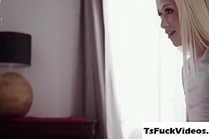 Jenna Gargles In Bratty Shemale Cutie Racial Rough Fucking