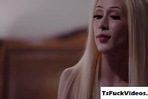 Jenna Gargles In Bratty Shemale Cutie Racial Rough Fucking