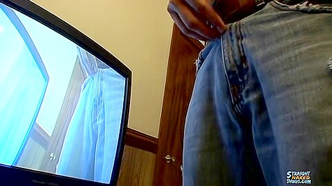 Jerk Off To His Own Cock - Bryce Corbin