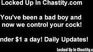 Jerking Denial Fetish And Chastity Bondage Videos