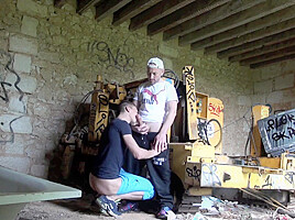 Jess Fucked In Snekaer By John Outdoor - FrenchFuckers
