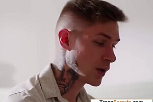Jessy Dubai And Big T In I Got Anal Dicked By My Shemale Stepmom