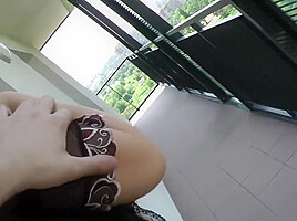 Joanna Bliss - Joannas Balcony Fun
