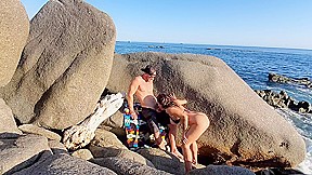 Johnny Sins And Kissa Sins - Epic Public Vacation Beach Sex