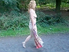 Joleen - Dressed But Getting Naked in Nature