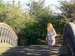 Joleen - Dressed But Getting Naked in Nature