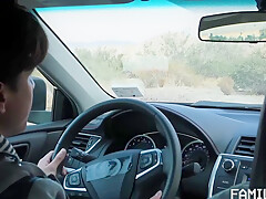Josh Hunter And Max Ferro In Driver Pounded By