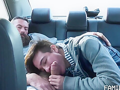 Josh Hunter And Max Ferro In Driver Pounded By