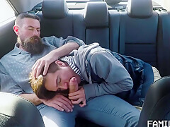 Josh Hunter And Max Ferro In Driver Pounded By