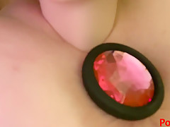 Karuna Satori Butt Plug And Pussy Close Up