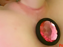 Karuna Satori Butt Plug And Pussy Close Up