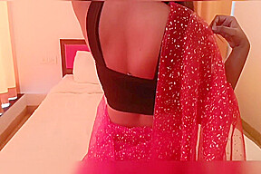 Karwa Chauth Ki Raat Red Saree Main Hua Sampark Devar Ne Dia Bhabhi Ko Chand Ka Sukh Indian Style