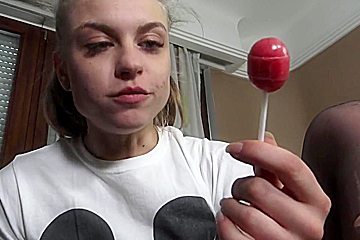 Kinky Fetish Naughty Brat Girl Bubble Gum L Oli Teasing