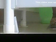 Korean girl peeing