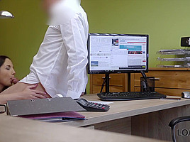 LOAN4K  Amateur passes special casting of loan agent to get money